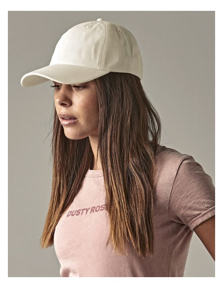 BEE-B652N-Organic Cotton 6 Panel Dad Cap 2